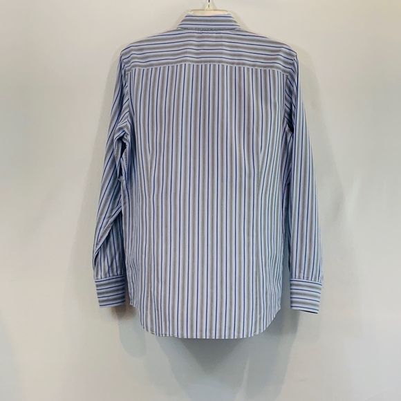 BANANA REPUBLIC STRIPED BUTTON DOWN SHIRT - Picture 3 of 3